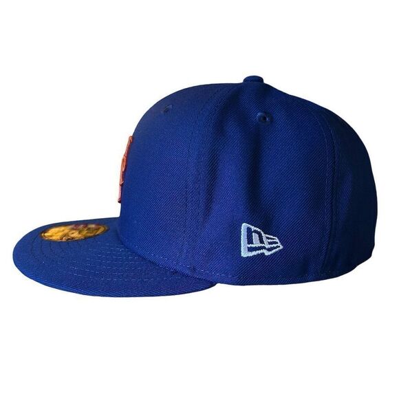 New Era 59FIFTY NY Mets 1986 World Series Sidepatch Fitted Hat 7 1/4 - Picture 3 of 7